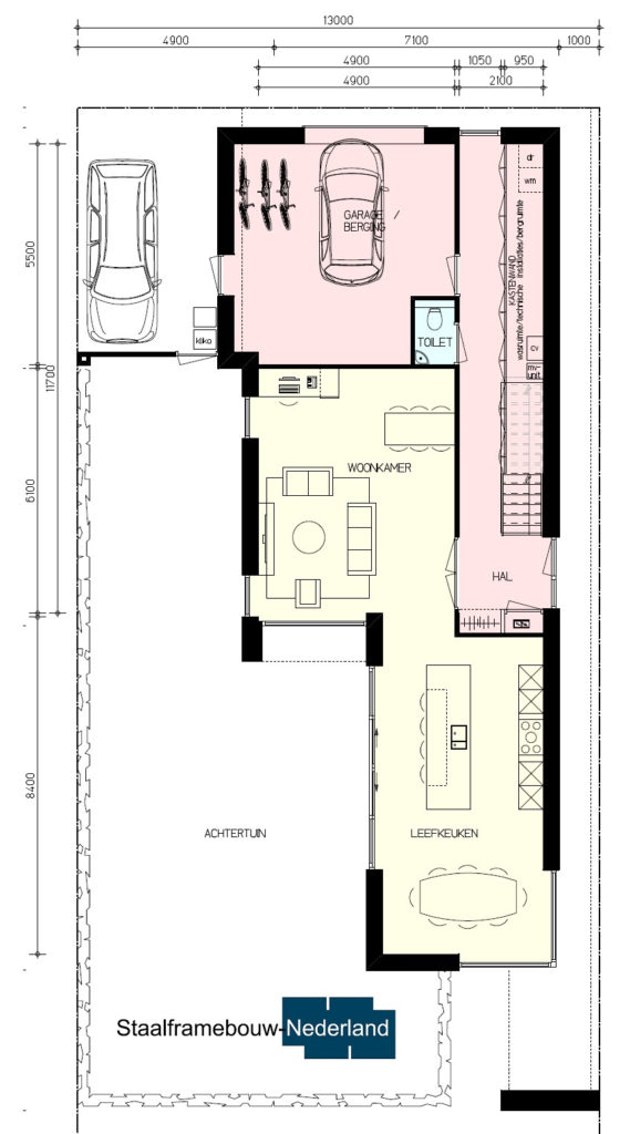 Kubistische villa in moderne M143 3