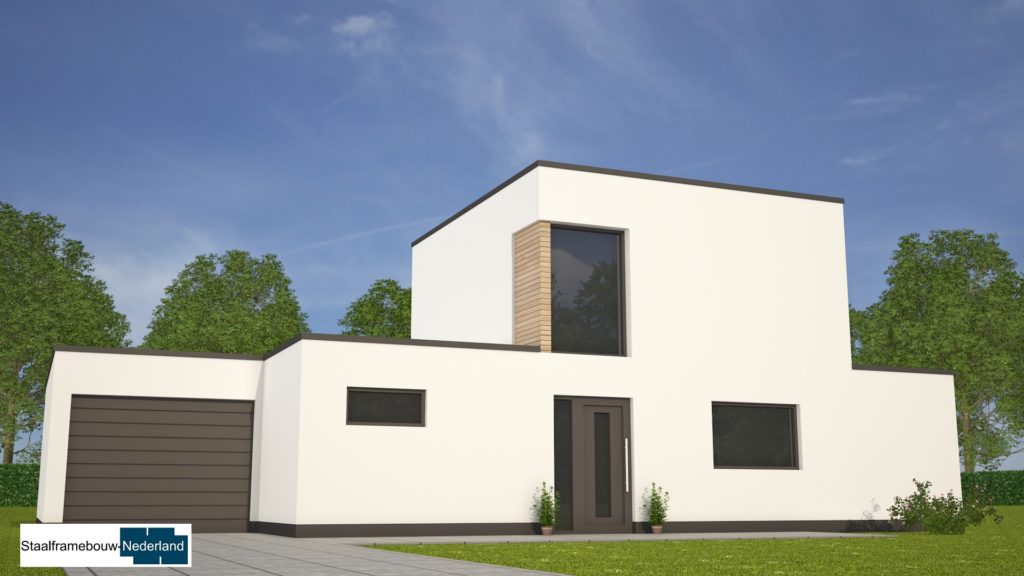 moderne-kubistische-bungalow-woning-met-gastenruimte en dakterras op eerste M113 view2