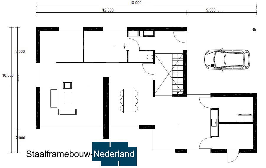 staalframebouw nederland.nl M118 Vloer 118